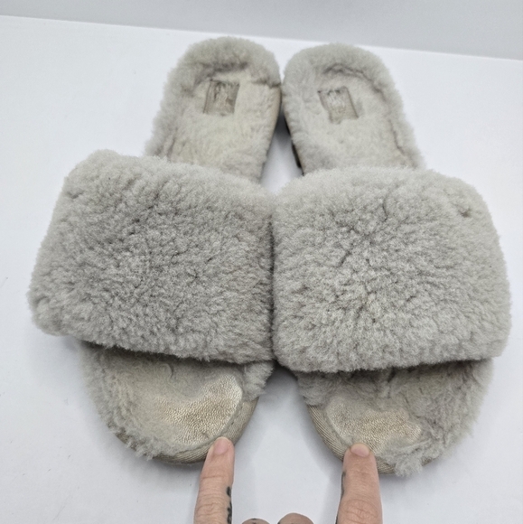 UGG | Cozetta gery sherpa slide slippers | WMS 9 - Picture 5 of 12